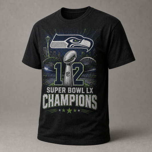 Seattle Seahawks Kickoff Champions Tee
