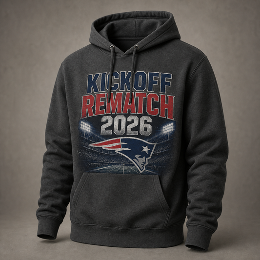 New England Patriots Kickoff Rematch Hoodie