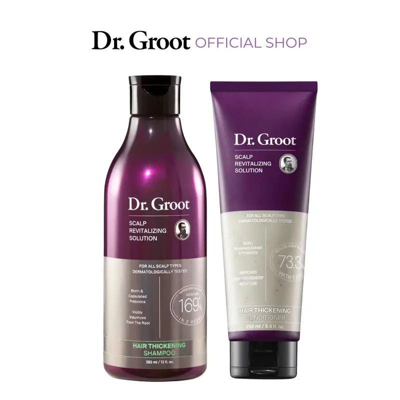 Dr. Groot Scalp Revitalizing Solution Thickening Essentials Duo