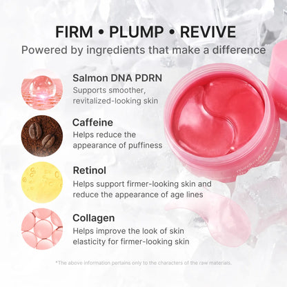 [NEW] PDRN Pink Caffeine Collagen Eye Patch + PDRN Pink Collagen Volume Multi Balm