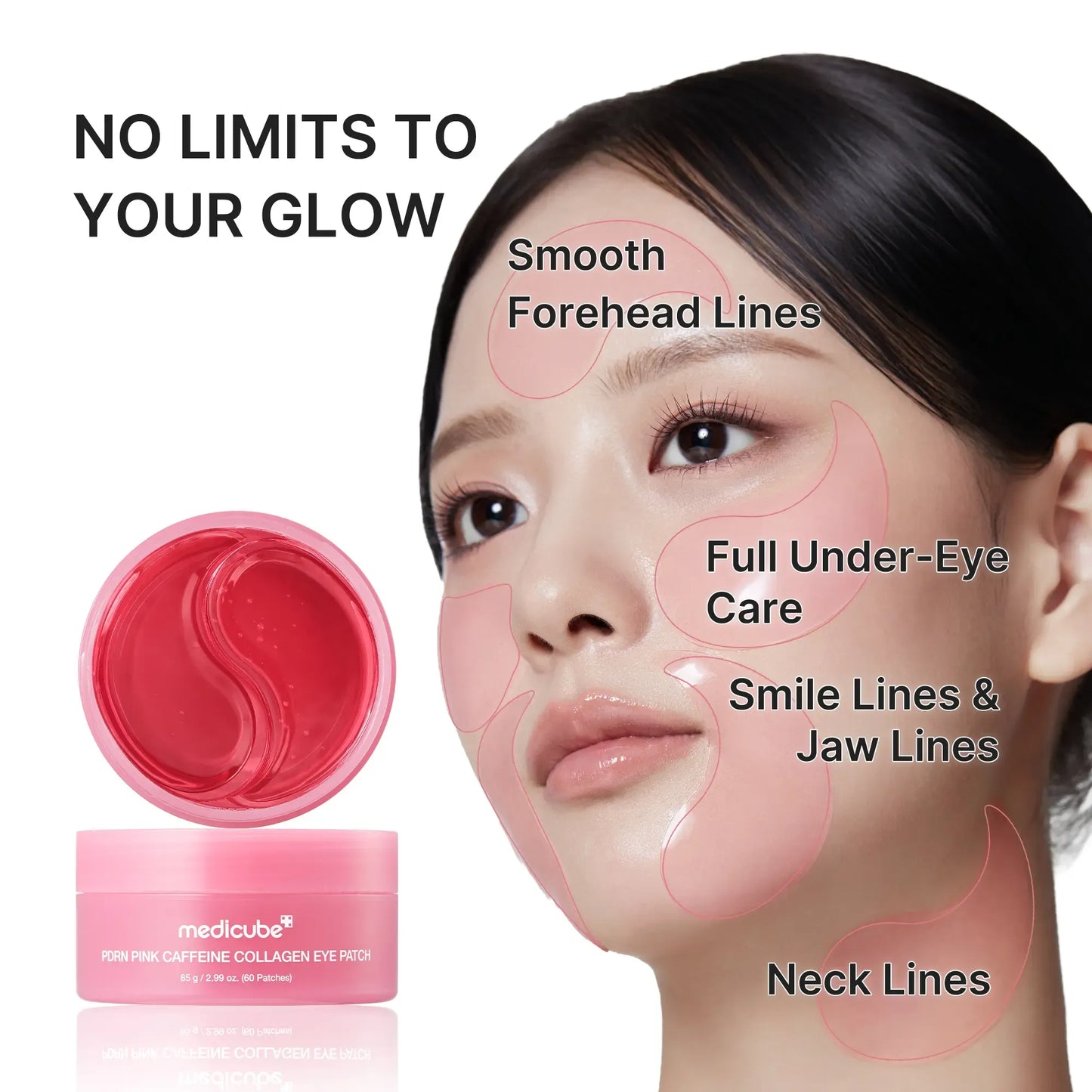 [NEW] PDRN Pink Caffeine Collagen Eye Patch + PDRN Pink Collagen Volume Multi Balm