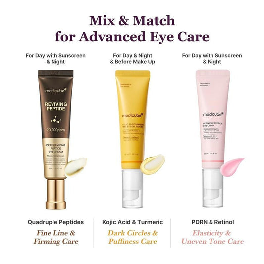 ♥️ [medicube] Mix & Match Eye Serum Set | Deep & Kojic & PDRN