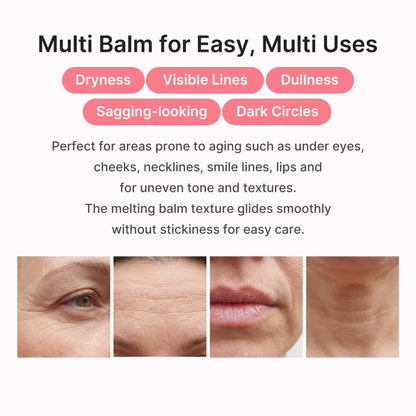 [NEW] PDRN Pink Caffeine Collagen Eye Patch + PDRN Pink Collagen Volume Multi Balm